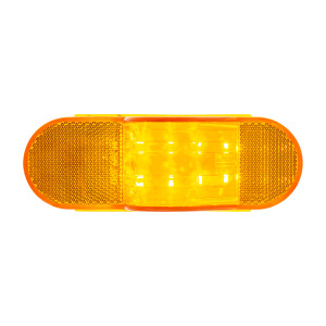 38922 - MID-TRAILER TURN SIGNAL LIGHT AMBER - 8 LED