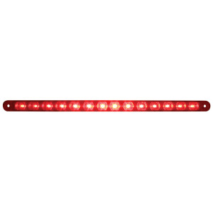 38947 - 14 LED 12IN FLUSH MOUNT RED