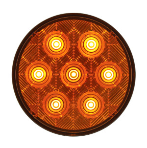 39119 - 7 LED AMBER 4IN