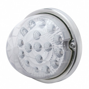 39664 - 17 LED CAB LT--RED/CLEAR