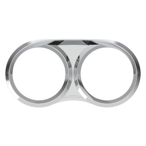 41254 - (CARD) CHROME PLASTIC 2006+ PE