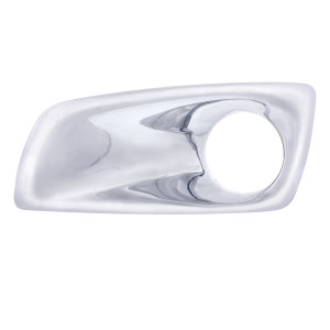 41527 - CHROME FRONT BUMPER LIGHT BEZEL L
