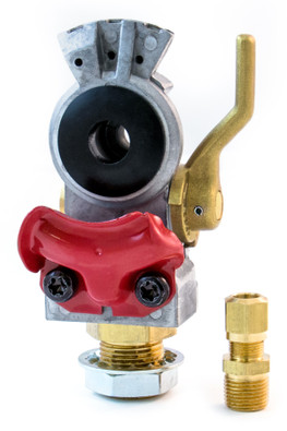 441149 - BULKHEAD SHUT-OFF GLADHAND RED