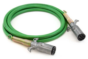 4CA15 - ABS Cable with Zinc Plugs - 15ft Straight Cable