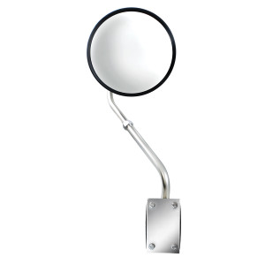 60037 - Stainless Hood Mount Mirror