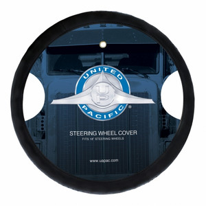 70136 - 18" Perforated Leather Steering Wheel Cover - Red