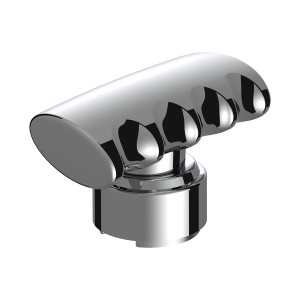 70837 - CHROME THREAD-ON T-HANDLE ADAPTER 9/10 SPEED