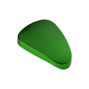 71010 - PLASTIC COVER FOR GEARSHIFT KNOB EMERALD GREEN
