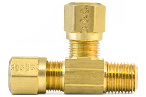 S771AB-6-4 - 3/8INX1/4IN MALE RUN TEE, NO S
