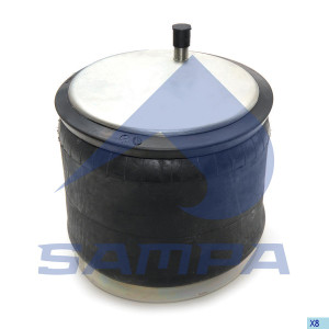 SP 559270-K - Trailer Air Bag - Hendrickson Suspension on FLAT BED