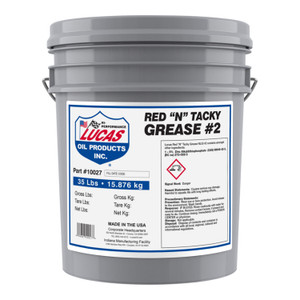10027 - HI-TEMP RED GREASE #2 - 35 POUND PAIL