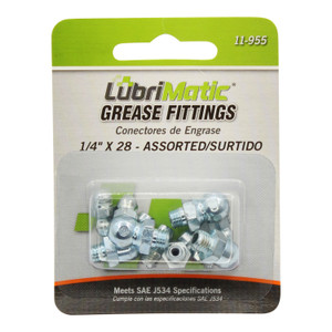 11-955 - 8pc STANDARD GREASE FITTING ASSORTMENT