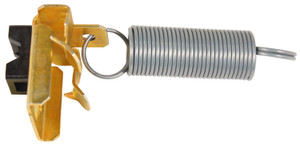 17-103 - 3" spring with tandem frame clip ( 5-007 ), 3/4" O.D.