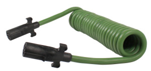 30-4327 - CABLE ASSEMBLY - 12ft ABS coiled, with molded plugs