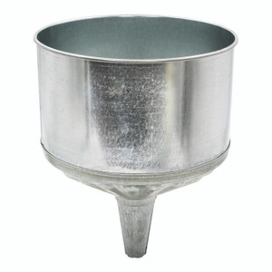 75-004 LUBR - LUBRIMATIC GALVANIZED STEEL FUNNEL 8QT