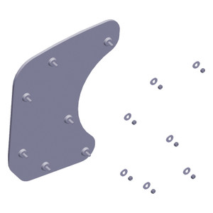 CCR-PLATES-L - REINFORCED CLEAN CONNECT PLATE - LEFT HAND