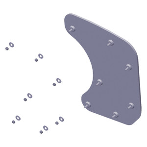 CCR-PLATES-R - REINFORCED CLEAN CONNECT PLATE - RIGHT HAND