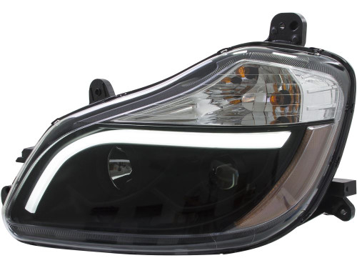 KW005-B1WPL-2VUS11 - HEADLIGHT KW T680 BLACK LH 2013-2021