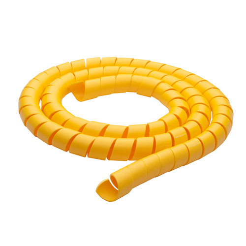 M1SWY125P12 - SPIRAL WRAP 1.25 YELLOW 12'