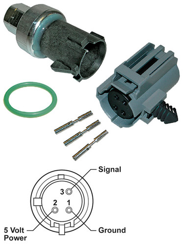 MT0614 - PRESSURE TRANSDUCER KIT WITH CONNECTOR SW 10080C