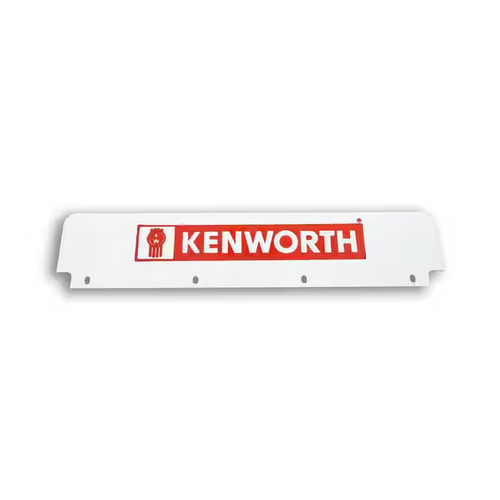 031-00250 - TOP FLAP KIT PAIR - KENWORTH LOGO (Red on White)