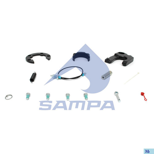 094.547 - Cushion & Lock Jaw Kit LH for Jost & Sampa Fifth Wheel Plates