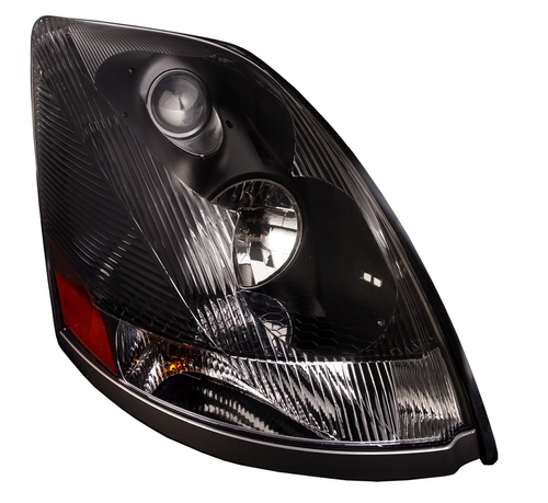 VL001-B101R - HEADLIGHT VOLVO REG BLACK RH