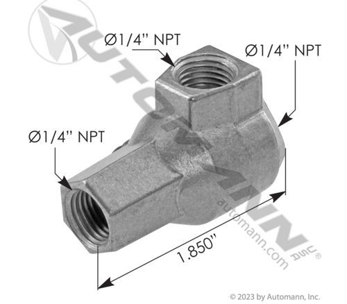 170.H4348OE - HENDRICKSON QUICK EXHAUST VALVE