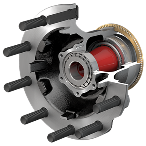 10082210 - wheel hub Iron PreSet FF Front short stud version