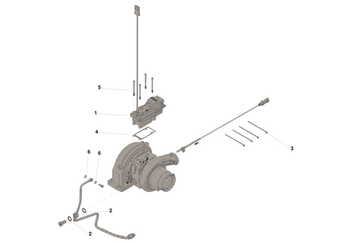 4034289RX - TURBO ACTUATOR ISX