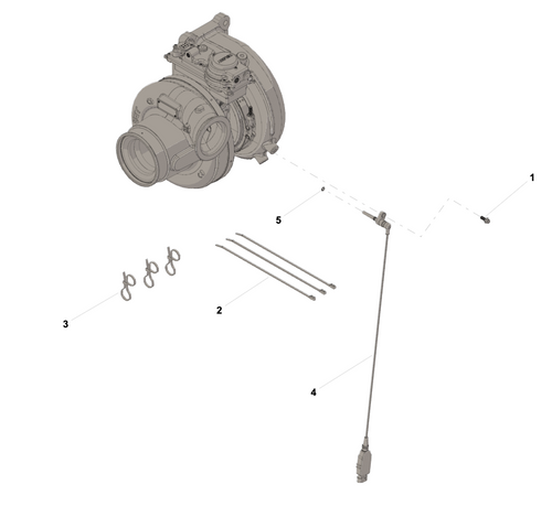 5643241 - TURBO SPEED SENSOR KIT X12, X15