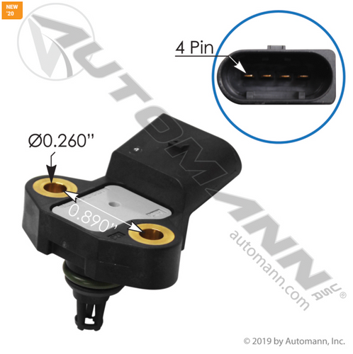 A0101535428 - Manifold Inlet Press-Temp Sensor - Freightliner DD15