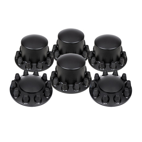 10354 - DOME AXLE COVER MATTE BLACK