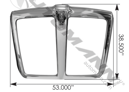 KW-021-1 - GRILLE KW T680 W/O BUG SCREEN