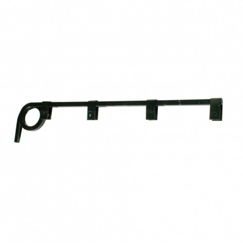 10625 - BLACK STRAIGHT MUD FLAP HANGER