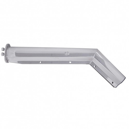 10651 - MUD FLAP HANGER SIMPLE STYLE CHROME 1-1/8