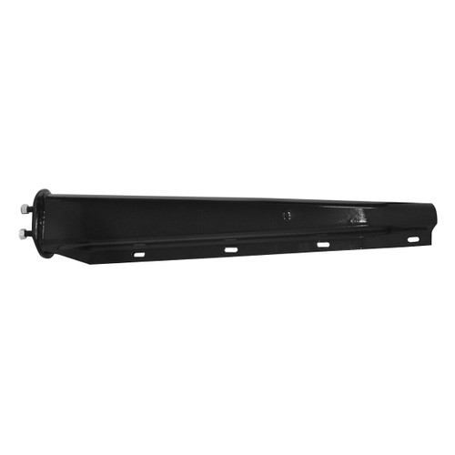 10670 - HEAVY DUTY MUD FLAP HANGER PAIR - BLACK, STRAIGHT, 2 in