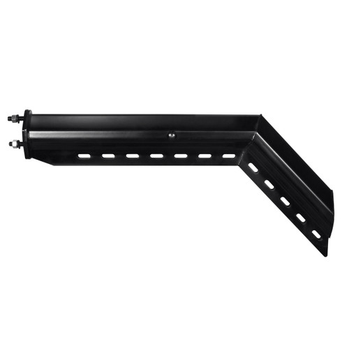 10674 - MUD FLAP HANGER PAIR - 2 1/2 ANGLED BLACK