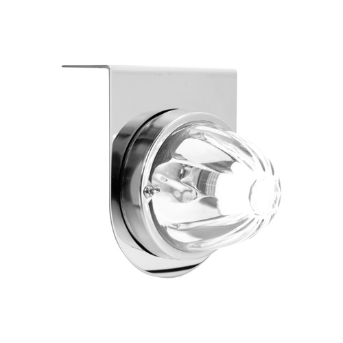 20415 - CLEAR GLASS WATERMELON LIGHT KIT W/WHITE LED