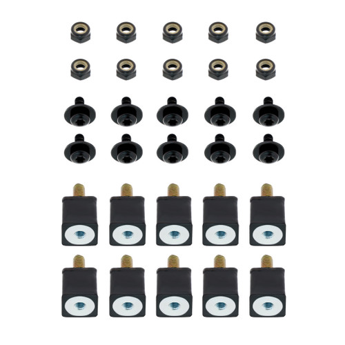 21039B - VOLVO GRILLE MOUNTING KIT - BUSHING, SCREW, NUT X 10