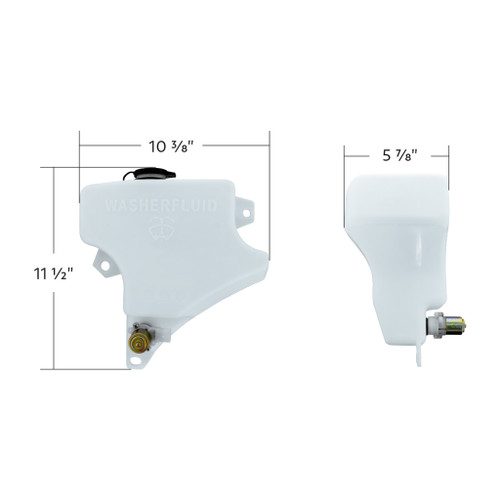 25002 - WASHER FLUID RESERVOIR KW T680 PET 579