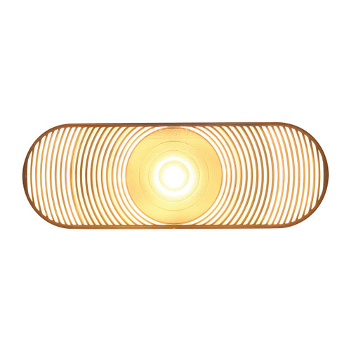 31251 - WHITE OVAL REVERSE/BACK-UP LIGHT - REGULAR/HALOGEN