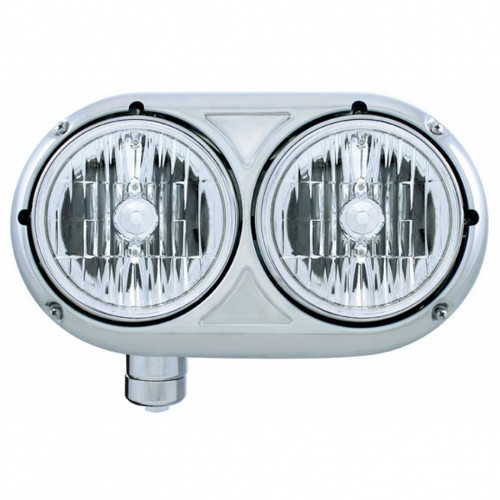 32194 - DUAL HEADLIGHT, STAINLESS