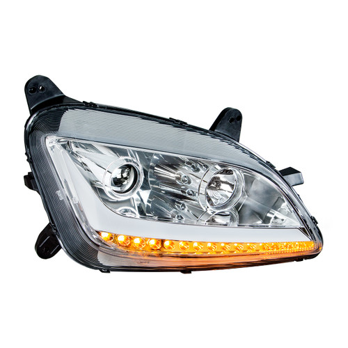 35813 - CHROME PROJECTION HEADLIGHT W/