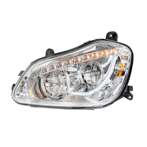 35889 - LED HEADLIGHT WITH SEQUENTIAL TURN SIGNAL FOR 2013-2021 KENWORTH T680 DRIVER