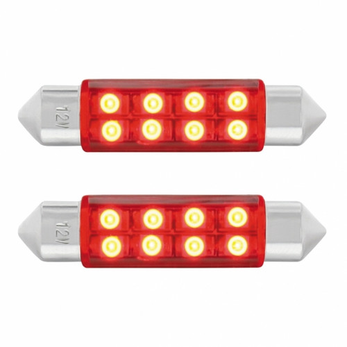 36597 - 8 HIGHPOWER LED BULB -RED