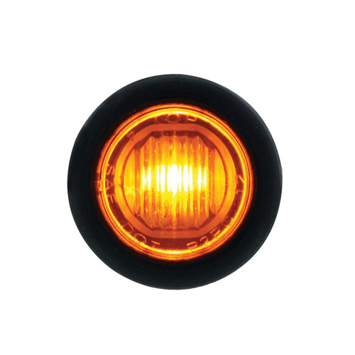 36843 - LED MINI LIGHT AMBER 3/4