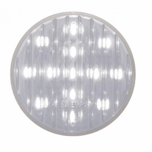 38031 - 13 LED WHITE 2.5 CLR LENS