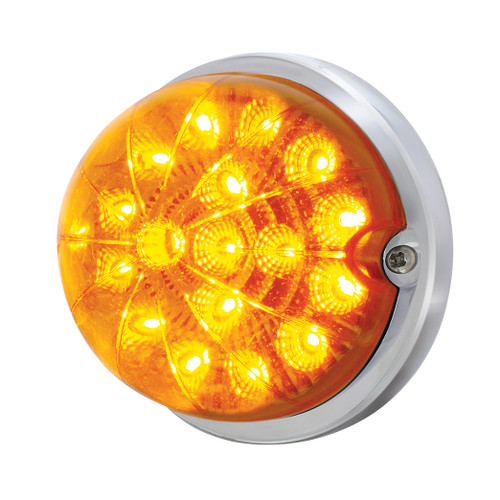 39657 - AMBER WATERMELON DUAL FUNCTION 17 LED