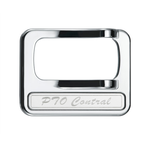40974 - (CARD) CHROME PLASTIC PETERBIL